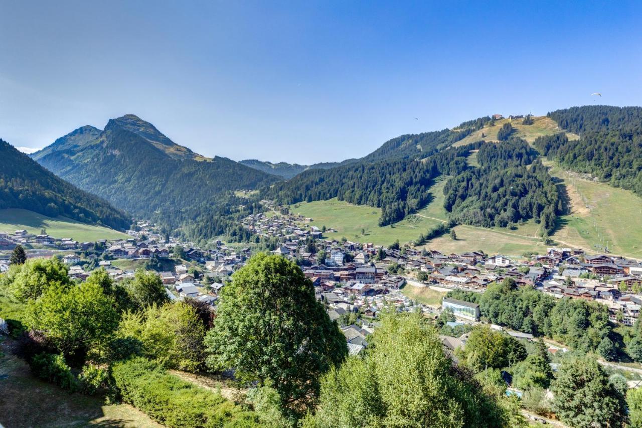 Les Marmottes Du Morzena Appartement Morzine Buitenkant foto
